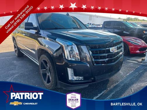 Manhattan Noir Metallic 2019 Cadillac Escalade ESV Premium Luxury