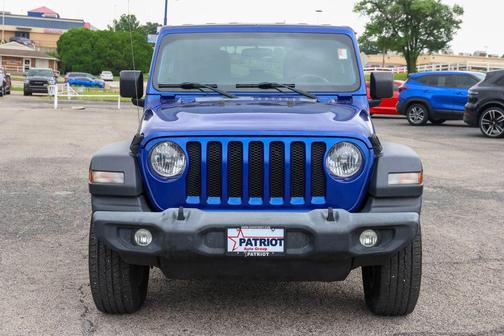 Ocean Blue Metallic Clearcoat 2019 Jeep Wrangler Unlimited Sport