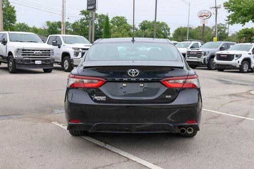 Midnight Black Metallic 2023 Toyota Camry SE