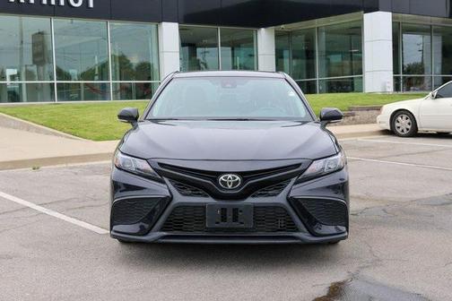 Midnight Black Metallic 2023 Toyota Camry SE