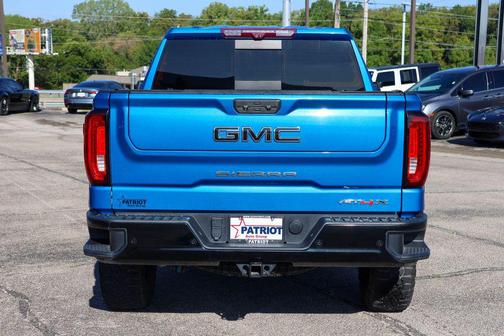 Dynamic Blue Metallic 2023 GMC Sierra 1500 AT4X