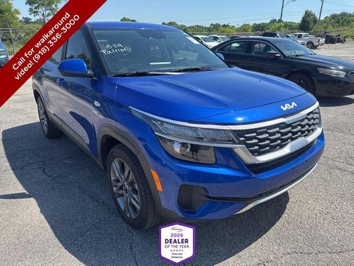 Neptune Blue 2022 Kia Seltos LX
