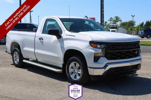 Summit White 2024 Chevrolet Silverado 1500 WT