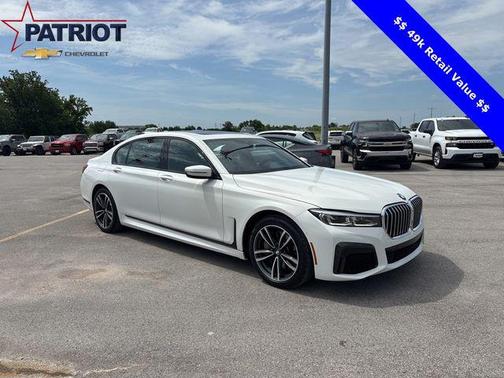 Alpine White 2020 BMW 750 i xDrive