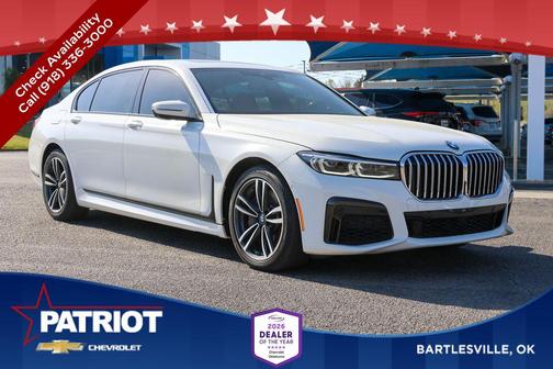 Alpine White 2020 BMW 750 i xDrive