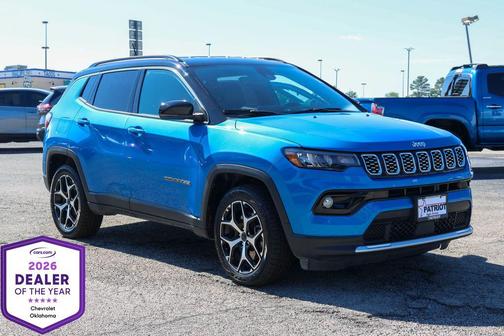 Hydro Blue Pearlcoat 2025 Jeep Compass Limited