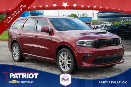 Octane Red Pearlcoat 2022 Dodge Durango R/T AWD
