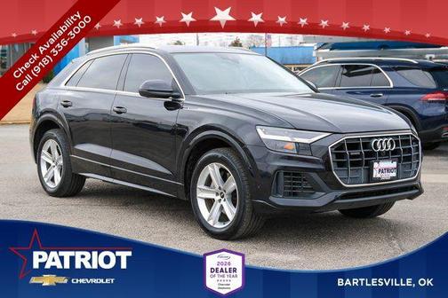 Orca Black Metallic 2021 Audi Q8 55 Premium