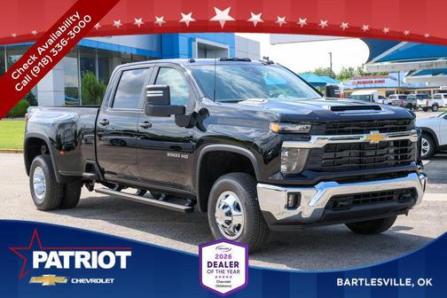 Black 2026 Chevrolet Silverado 3500 LT