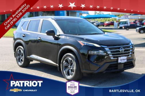 Super Black 2025 Nissan Rogue SV