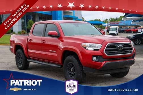 Barcelona Red Metallic 2019 Toyota Tacoma SR5