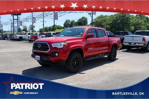 Barcelona Red Metallic 2019 Toyota Tacoma SR5