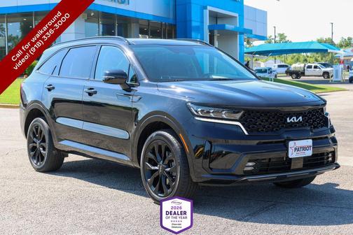 Ebony Black 2022 Kia Sorento SX