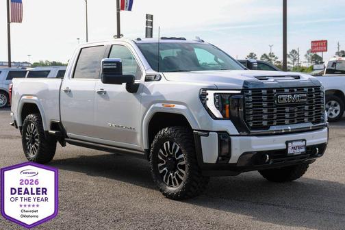 White Frost Tricoat 2024 GMC Sierra 2500 Denali Ultimate