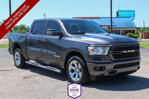 Granite Crystal Metallic Clearcoat 2022 RAM 1500 Big Horn/Lone Star