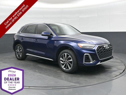 Navarra Blue Metallic 2024 Audi Q5 45 S line Premium Plus