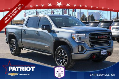 Satin Steel Metallic 2021 GMC Sierra 1500 AT4