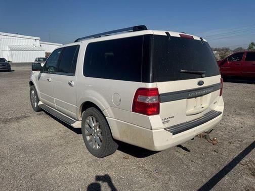 White Platinum Metallic Tri-Coat 2015 Ford Expedition EL Limited