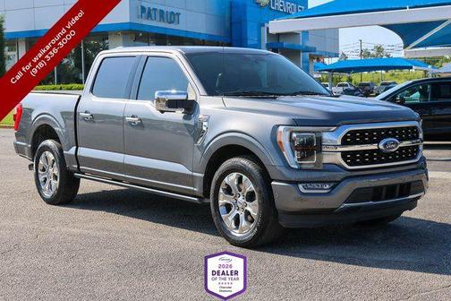 Carbonized Gray Metallic 2021 Ford F-150 Platinum