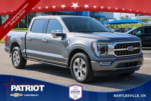 Carbonized Gray Metallic 2021 Ford F-150 Platinum
