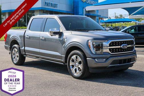 Carbonized Gray Metallic 2021 Ford F-150 Platinum