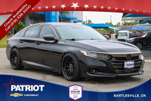 Crystal Black Pearl 2021 Honda Accord Sport 1.5T