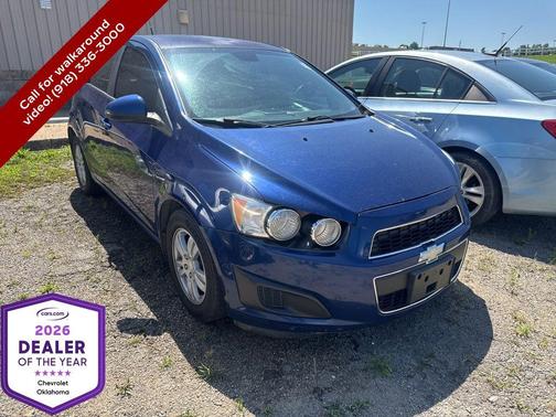 Blue Topaz Metallic 2012 Chevrolet Sonic 2LT