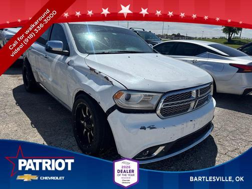 Bright White Clearcoat 2015 Dodge Durango SXT