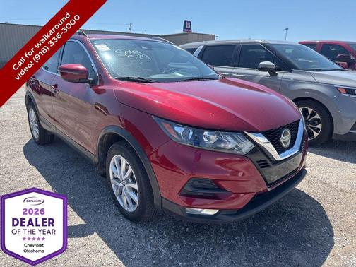 Scarlet Ember Pearl Metallic 2022 Nissan Rogue Sport SV