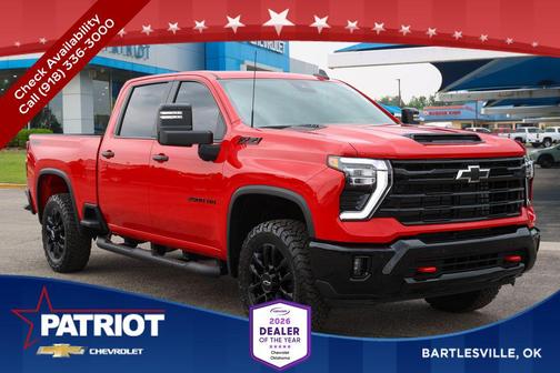 Red Hot 2026 Chevrolet Silverado 2500 LT