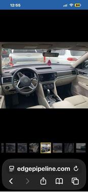 Tourmaline Blue Metallic 2022 Volkswagen Atlas 3.6L SE w/Technology