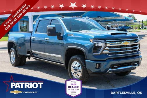 Lakeshore Blue Metallic 2026 Chevrolet Silverado 3500 High Country