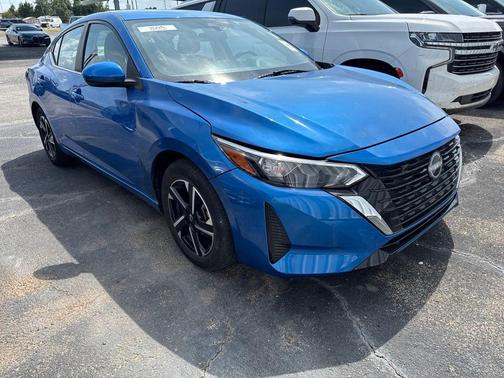 Electric Blue Metallic 2025 Nissan Sentra SV