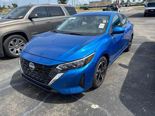 Electric Blue Metallic 2025 Nissan Sentra SV