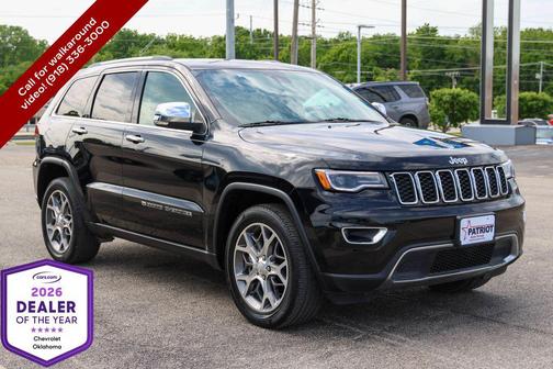 Diamond Black Crystal Pearlcoat 2022 Jeep Grand Cherokee Limited