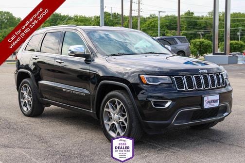 Diamond Black Crystal Pearlcoat 2022 Jeep Grand Cherokee Limited