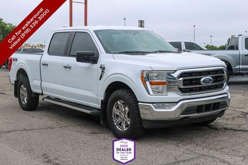 White 2022 Ford F-150 XLT