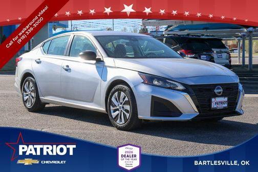 Brilliant Silver Metallic 2024 Nissan Altima S FWD