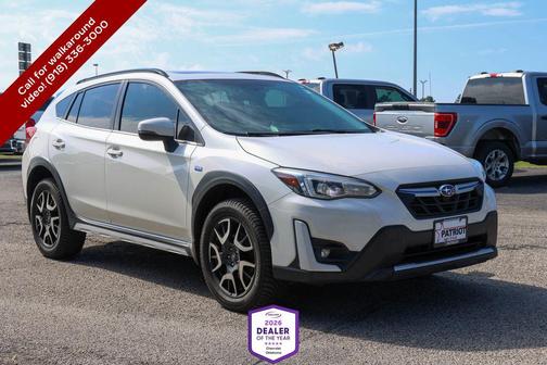Crystal White Pearl 2021 Subaru Crosstrek Hybrid Base