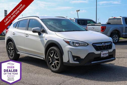 Crystal White Pearl 2021 Subaru Crosstrek Hybrid Base