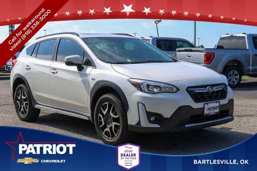 Crystal White Pearl 2021 Subaru Crosstrek Hybrid Base