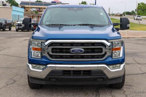 Atlas Blue Metallic 2022 Ford F-150 XLT