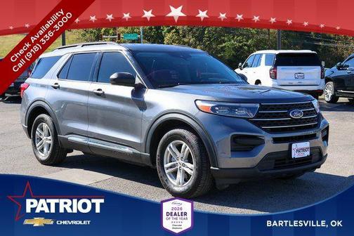 Carbonized Gray Metallic 2022 Ford Explorer XLT