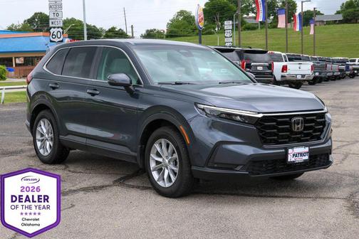 Gray 2024 Honda CR-V EX-L AWD
