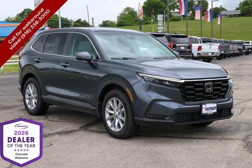 Gray 2024 Honda CR-V EX-L AWD