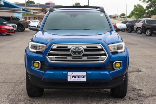Blazing Blue 2018 Toyota Tacoma Limited