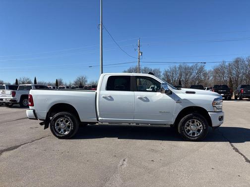 Bright White Clearcoat 2024 RAM 2500 Laramie Crew Cab 4x4 6'4' Box