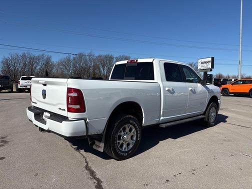 Bright White Clearcoat 2024 RAM 2500 Laramie Crew Cab 4x4 6'4' Box
