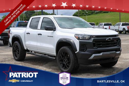 Summit White 2024 Chevrolet Colorado Trail Boss