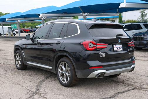 Black Sapphire Metallic 2023 BMW X3 xDrive30i